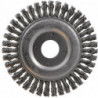 Brosse à pipeline D. 125 mm épaisseur de fil 05 mm acier 6 mm 12500 min-¹ OSBOR
