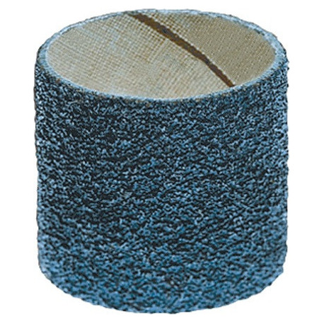 Manchon abrasif D22xl20 mm granul. 120 tissu zirconium vitesse de rotation maxi. (Par 100)