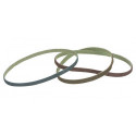 Bande abrasive en non-tissé SCXF longueur 618 mm largeur 40 mm moyen 180 rouge P (Par 20)
