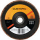Disque à lamelles Cubitron™ II 967A D. 125 mm granulation 80 plat INOX grain cér (Par 10)