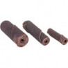 Rouleau abrasif D. 6 mm granulation 80 largeur 38 mm 26000 min-¹ cylindre PROMAT (Par 100)