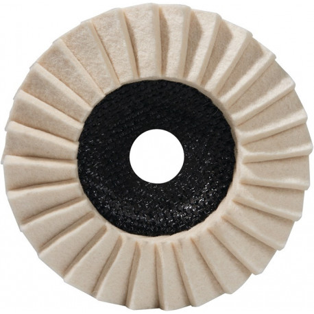 Disque à lamelles de polissage D. 115 mm D5 H40 moyen