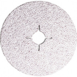 Disque en fibres XF733 D. 115 mm granulation 60 aluminium grain céramique VSM (Par 50)