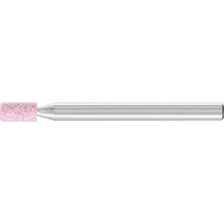 Meule sur tige STEEL D4xH8 mm 3 mm corindon supérieur 100 ZY (Par 10)