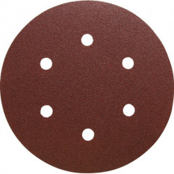 Disque abrasif adhésif PS 22 K GLS 3 150mm K.240 pour bois/métal Corindon (Par 50)