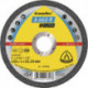 Disque à tronçonner A 660 R Supra D115x1 mm droit INOX perçage 22,23 mm KLINGSPOR (Par 25)