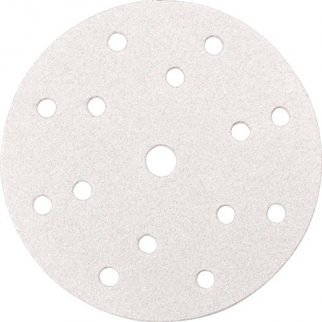 Disque abrasif adhésif TFC 150mm K.80 pour bois/vernis Nb de trous : 17 TYROLIT (Par 100)