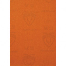 Papier abrasif PL 31 L280xl230 mm granul. 220 pour bois/métal/vernis KLINGSPOR (Par 50)