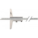 Jauge de profondeur DIN 862 200 mm règle de mesure droite 8 x 3 mm HELIOS PREISSER