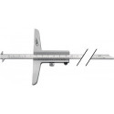 Jauge de profondeur DIN862 200 mm règle de mesure à déport 8 x 3 mm HELIOS PREISSER