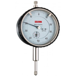 Comparateur M2T B 10 mm lecture 001 mm Degrésuation cadran des deux côtés 0-50-0