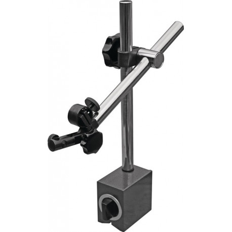 Support magnétique rayon d’action 180 mm H. totale 285 mm adhérence 600 N