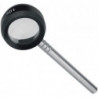 Loupe à main Tech-Line agrandissement 8x D. de lentille 28 mm SCHWEIZER