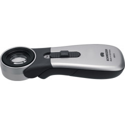 Loupe à main à éclairage Tech-Line CLASSIC agrandissement 15x LED D. de lentille