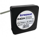 Clinquant épaisseur 002 mm INOX longueur 5 m largeur 127 mm