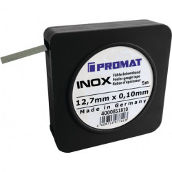 Clinquant épaisseur 003 mm INOX longueur 5 m largeur 127 mm