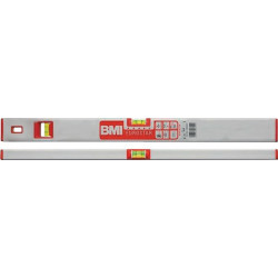Niveau à bulles EUROSTAR 690 E 80 cm aluminium argent ± 05 mm/m BMI
