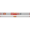 Niveau à bulles EUROSTAR 690 E 150 cm aluminium argent ± 05 mm/m BMI