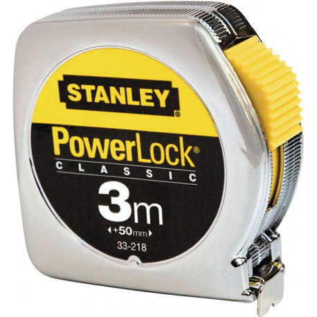 Mètre-ruban de poche PowerLock® longueur 3 m largeur 19 mm mm/cm EG II clip en p
