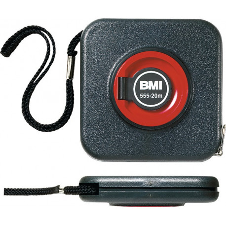 Mètre-ruban de capsule 555 longueur 30 m largeur de bande 10 mm mm/cm EG II rég