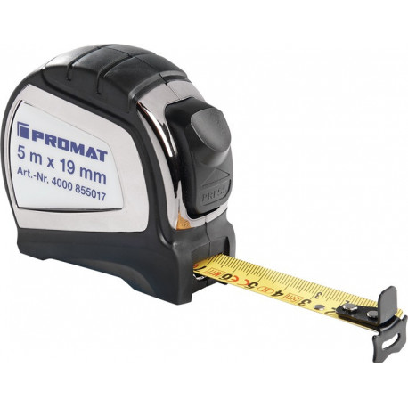 Mètre-ruban de poche longueur 2 m largeur 16 mm mm/cm EG II 2K automatique