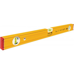 Niveau à bulles 80 AS-2 80 cm aluminium jaune ± 05 mm/m STABILA