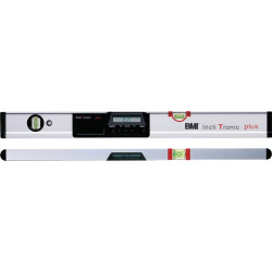 Niveau à bulles Incli Tronic plus 80 cm aluminium argent ± 005 deTaille -01 deTaille