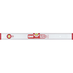 Niveau à bulles ALUSTAR 60 cm aluminium argent ± 05 mm/m BMI