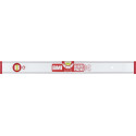 Niveau à bulles ALUSTAR 100 cm aluminium argent ± 05 mm/m BMI