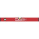 Niveau à bulles SUPERSTAR 40 cm aluminium rouge ± 0,5 mm/m BMI