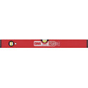 Niveau à bulles SUPERSTAR 80 cm aluminium rouge ± 05 mm/m avec aimant BMI