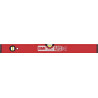 Niveau à bulles SUPERSTAR 200 cm aluminium rouge ± 05 mm/m avec aimant BMI