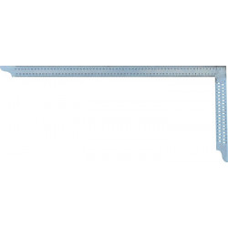 Équerre de charpentier longueur du poteau 1000 x 380 mm avec perforations de mar
