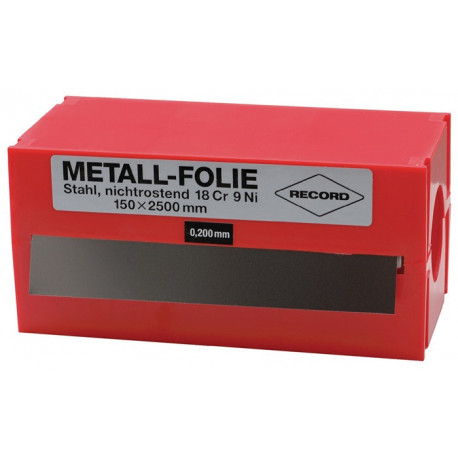 Feuille métallique épaisseur 0250 mm acier inoxydable 1.4301 longueur 2500 mm l