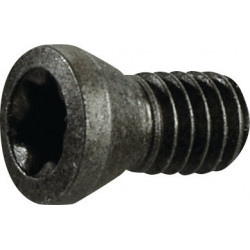 Vis de serrage taille T8 p. taille panneau SPMT 0603.. M2,5 longueur de filetage 6 mm adapté à fraise pour rainures en T PROMAT