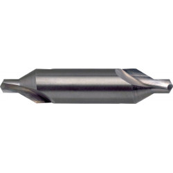 Foret à centrer DIN 333 forme A D. nominal 5 mm carbure monobloc coupe à droite