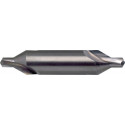Foret à centrer DIN 333 forme A D. nominal 5 mm carbure monobloc coupe à droite