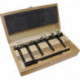 Jeu de forets à façonner Black Shark 6 pièces D. 35 40 50 60 68 mm + rallong