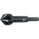 Fraise conique type 0600 13 mm longueur totale 90 mm longueur de la tige 30 mm