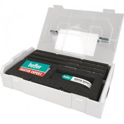 Set de forets aspirants Duster Expert 3 pièces SDS-Plus boîte en plastique HELLER