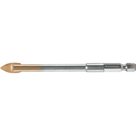 Foret pour le verre/le carrelage D. 8 mm longueur totale 110 mm