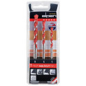 Jeu de forets/mèches Profi Multicut 3 pièces 5, 6, 8 mm rond