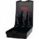 Jeu de forets étagés ULTIMATECUT D. 6-12/6-20/6-27 mm HSS à goujures hélicoïdales 3 pièces coffret en plastique RUKO