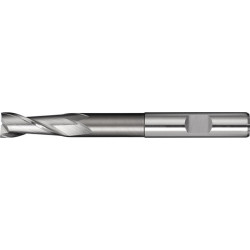 Fraise à rainurer type N D. nominal 14 mm HSS-Co8 DIN 1835 B nombre de lames 2 l