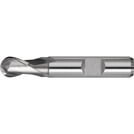 Fraise à rayon plein D. nominal 18 mm L. de garniture 29 mm HSS-Co8 DIN 1835 B n