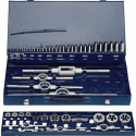 Jeu de filières et tarauds M3-M20 54 pièces HSS Coffret en métal PROMAT