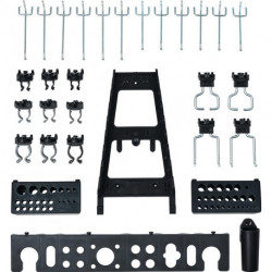 Assortiment de porte-outils 30 pièces adapté à armoire à outils p. 4000870177/870178