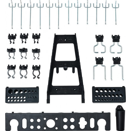 Assortiment de porte-outils 30 pièces adapté à armoire à outils p. 4000870177/870178
