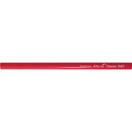 Crayon de charpentier Pica Classic 540 longueur 30 cm 2H non taillé PICA (Par 100)