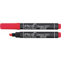 Marqueur permanent classique rouge Degrésuation 2-6 mm pointe conique PICA (Par 10)